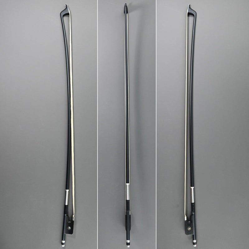 VINGOBOW Carbon Fiber Cello Bow Full 4/4 Size Natural Mongolia Horsehair VINGOBOW 71.5cm - Image 4